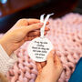 'There's No Better Sister Than You' Keepsake Decoration, thumbnail 3 of 8