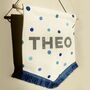 Customised Fabric Name Banner With Polka Dots, thumbnail 5 of 6