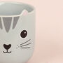 G Decor Cute Grey Cat Mug, thumbnail 4 of 4