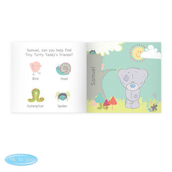 Personalised Tiny Tatty Teddy Learning Adventure Book, 9 of 11