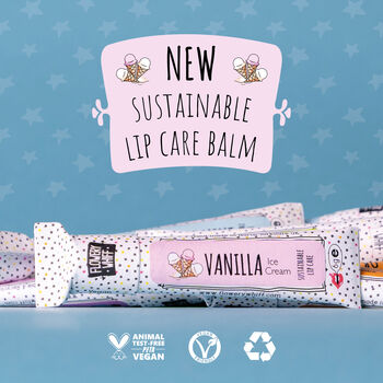 Sustainable Lip Care Balm Vanilla Ice Cream, 4 of 6