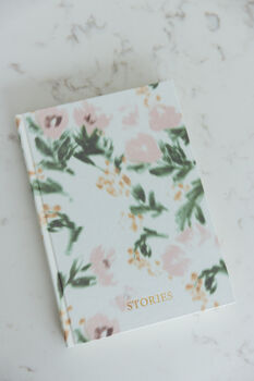 Floral Notebook/Personalised Lined Notebook, 2 of 5