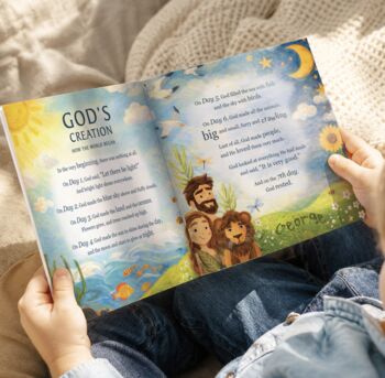 Personalised Childs Bible Stories Book, 3 of 8