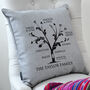 Personalised Family Tree Cushion, thumbnail 2 of 10
