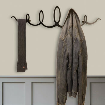 Squiggle Coat Rack By The Metal House, 2 of 7