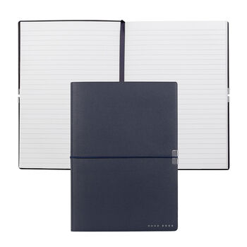 Personalised Hugo Boss Notebook – Lined Navy A5, 3 of 6