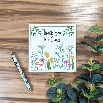 Teacher Thank You Card, 6 of 6