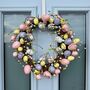 Large Easter Spring Floral Wreath, thumbnail 1 of 3