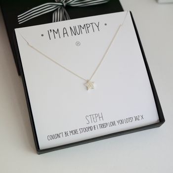 I'm Sorry Apology Sterling Silver Necklace Gift, 6 of 7