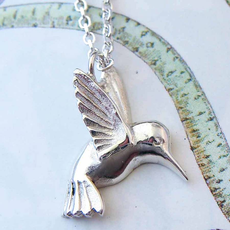 Hummingbird Necklace By Heather Scott Jewellery