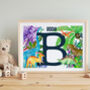 Personalised Dinosaur Jungle Poster, thumbnail 1 of 5