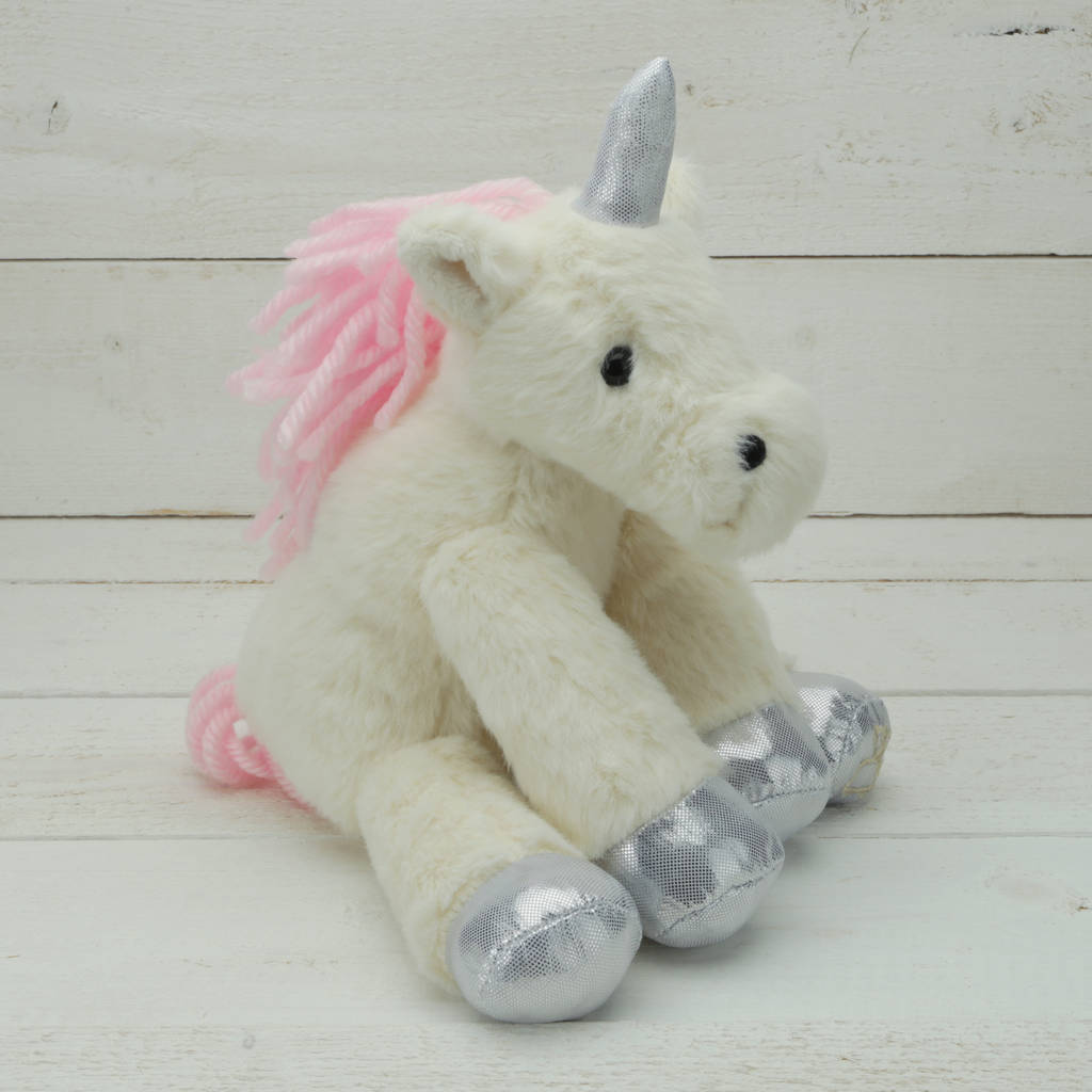 small unicorn soft toy