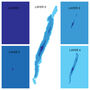 Coniston Water Bathymetric Map, thumbnail 7 of 7