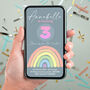 Animated Invite: Rainbow Number, thumbnail 1 of 1