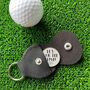 Personalised Par Tee Time Golf Ball Marker And Holder, thumbnail 2 of 2