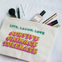 Anti Cliché Cosmetic Bag, thumbnail 3 of 5