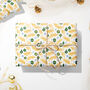 Luxury Yellow Matisse Inspired Gift Wrap, thumbnail 4 of 7