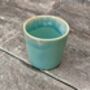 Turquoise Patterned Espresso Cup, thumbnail 2 of 2