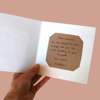 Reusable Eco Friendly Mouse Fairy Children's Card Blank Inside Or Optional Handwritten Message, 5 of 11