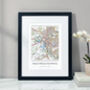 Personalised UK Map New Homeowner Print, thumbnail 11 of 12
