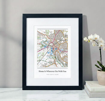 Personalised UK Map New Homeowner Print, 11 of 12