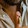 Personalised Custom Tag Pendant Necklace, thumbnail 3 of 4