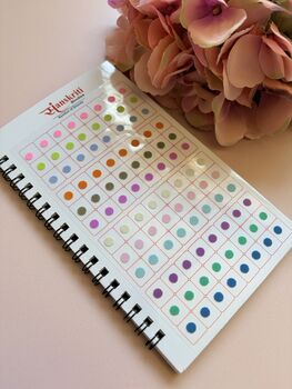 Plain Round Pastel 960 Bindis Booklet, 3 of 12