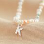 Personalised Initial Miyuki And Pearl Necklace, thumbnail 4 of 10