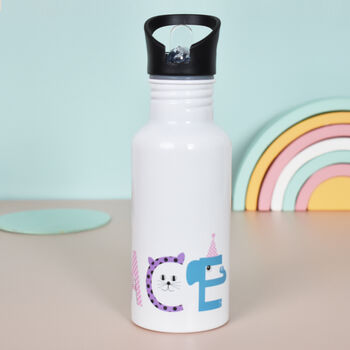 Children's Personalised Name Water Bottle, 4 of 7