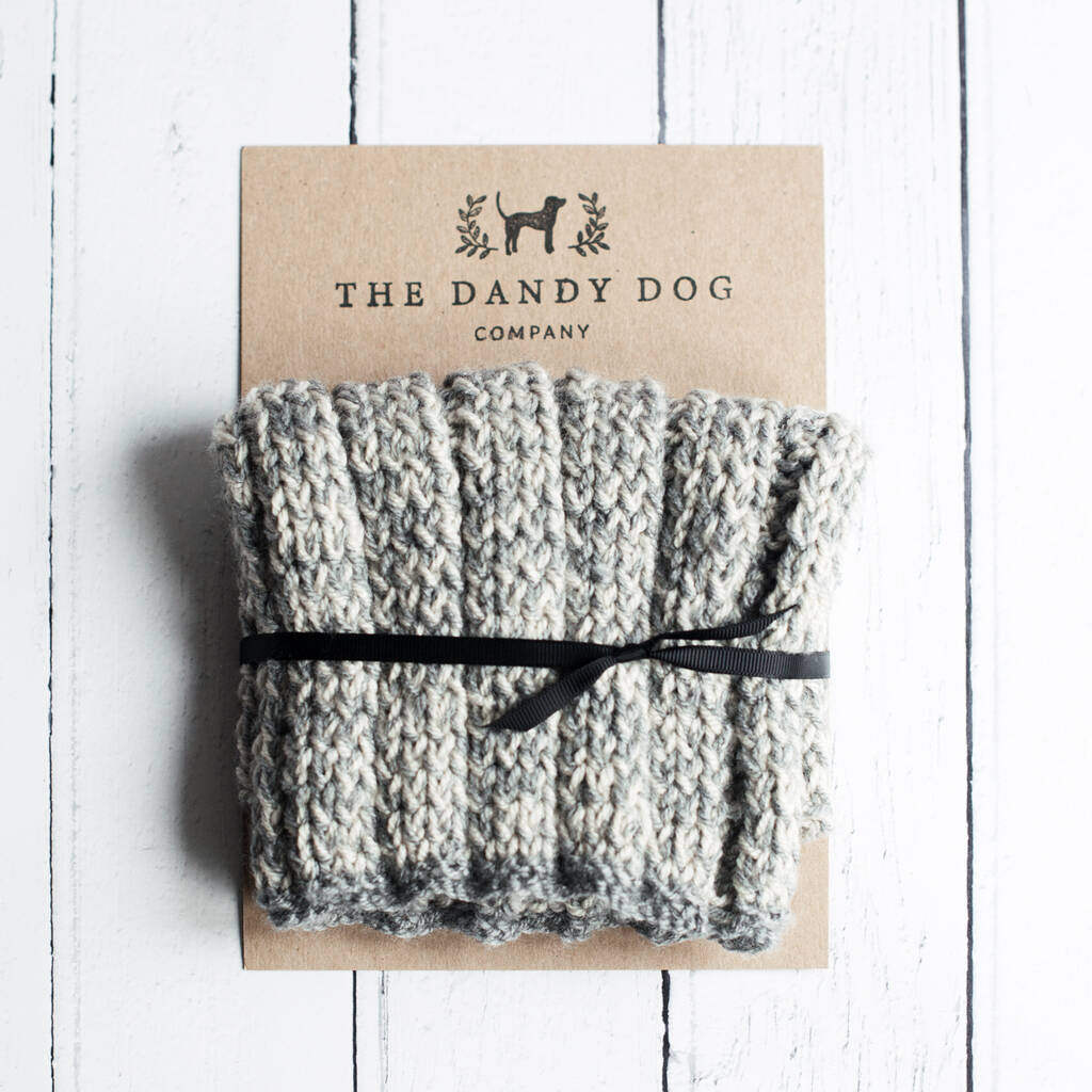 Woollen Snood For Dog By The Dandy Dog Company