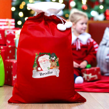Personalised Christmas Stocking Or Sack, 6 of 6