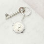 Personalised 50th Birthday Ten Pence Compact Mirror Keyring, thumbnail 3 of 7