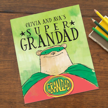 Personalised Super Grandad Book, 2 of 10