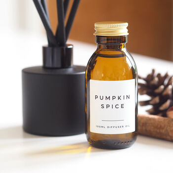 Pumpkin Spice Reed Diffuser Oil Refill, 5 of 5