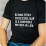 Mother In Law Joke Mens T Shirt Funny Gift For Him, thumbnail 1 of 2