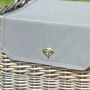 Personalised Traditional Picnic Basket For Two, thumbnail 5 of 12
