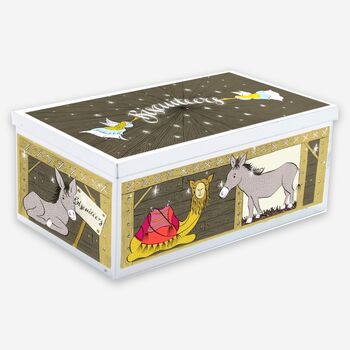 Biscuiteers Hand Iced Nativity Tin, 2 of 2