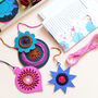Embroidered Paper Decoration Craft Kit, thumbnail 1 of 8
