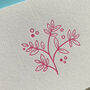 'Blossom' Letterpress Notecards, thumbnail 2 of 2