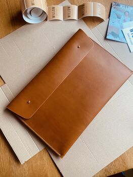 Handmade Leather Travel Case, 7 of 7