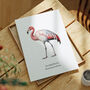 Flamingo Bird Wall Art Print, thumbnail 5 of 6
