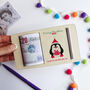 Personalised Christmas Penguin Money Holder, thumbnail 2 of 8