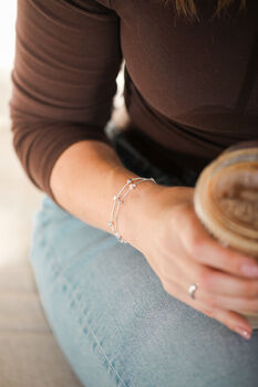 Happy 18th Silver Plated Birthday Bracelet, 6 of 8