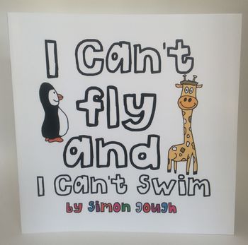 'I Can't Fly And I Can't Swim' Book, 2 of 7