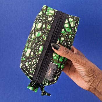 African Print Cosmetic Make Up Bag | Nkechi Print, 5 of 6