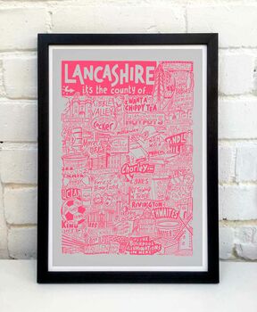 Lancashire Landmarks Print, 9 of 10