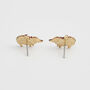 Cosy Hedgehog Charm Stud Earrings, thumbnail 4 of 5