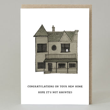 Hope Your New House Isn't Haunted Card, 2 of 3