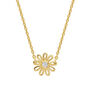 Sterling Silver Daisy Gemstone Necklace, thumbnail 9 of 12
