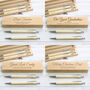 Personalised Message Wooden Pen And Pencil Box Set, thumbnail 10 of 10